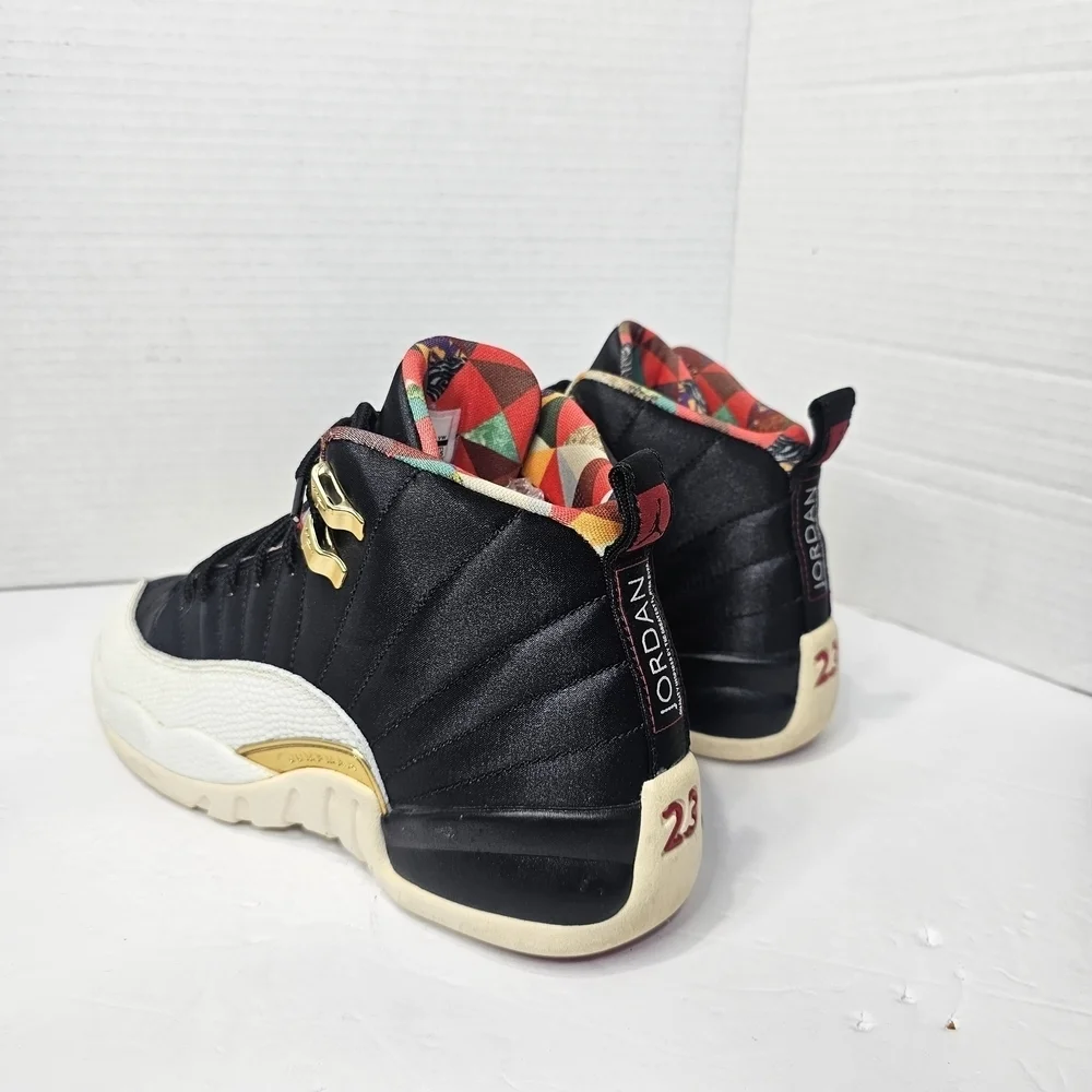 Air Jordan 12 Retro CNY GS Chinese New Year BQ6497 006 Youth Size 6.5 Y